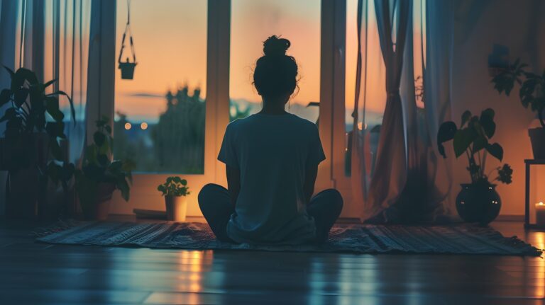 como meditar